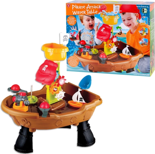 PlayGo vodeni stol Piratski napad – set od 22 dijela
