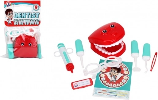Dječji stomatološki set – plastična doktorska igračka s instrumentima i modelom čeljusti