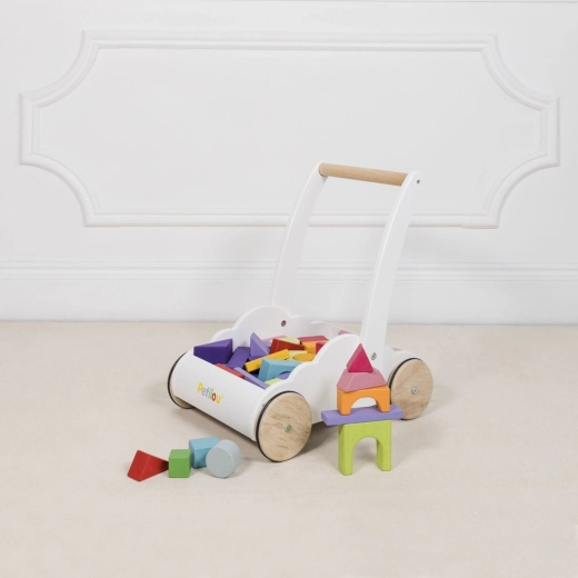 Toy and storage cart in one