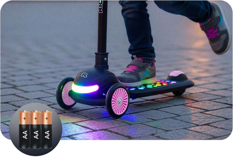 Svjetlosni show: do 6 LED režima u podestu