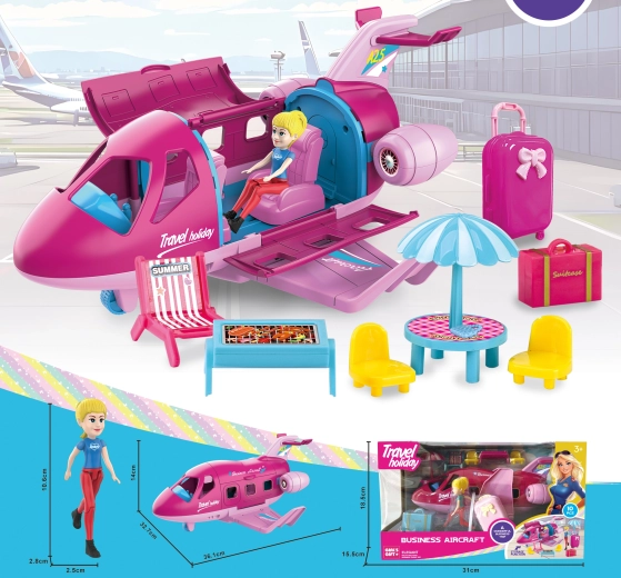 Avion s putnicima 36 cm