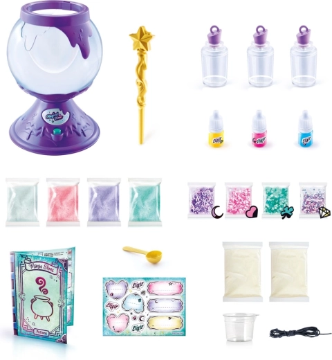 Zlatni štapić i bočice za vrat