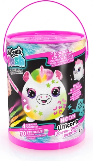 Kreativni Airbrush set Neon sa squish plišancima