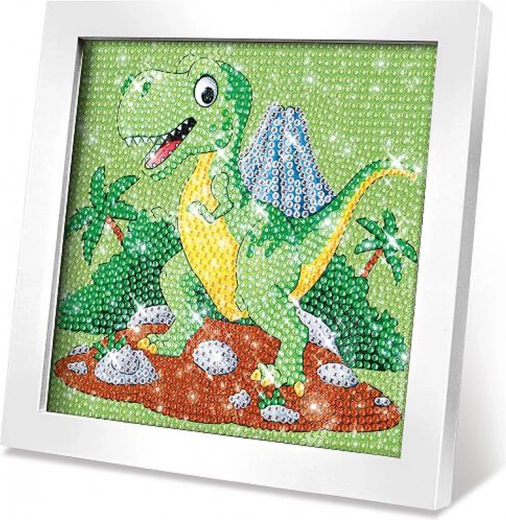 Kreativni set – slika s kamenčićima dinosaurus