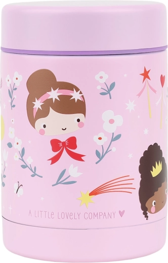 A Little Lovely Company izolirana posuda za hranu od nehrđajućeg čelika Princeze 300 ml