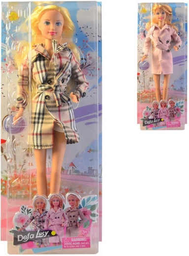 Lutka Defa Lucy u trendy kaputiću 30 cm - 1 komad