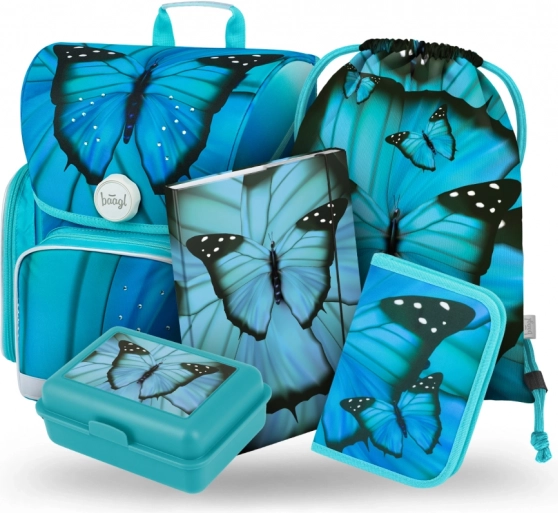 Školski set BAAGL Ergo Butterfly