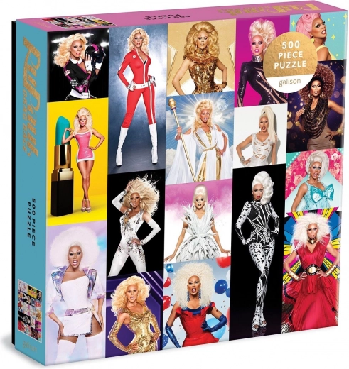 Kvadratne puzzle RuPaul's Drag Race 500 dijelova