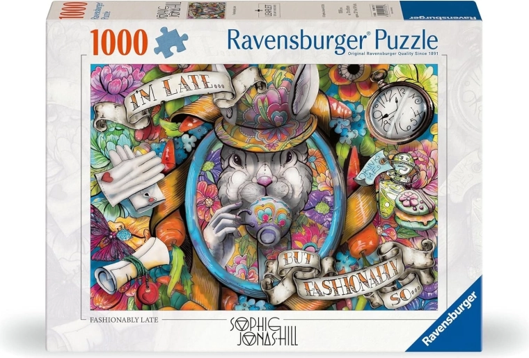 Ravensburger slagalica Kasno, ali sa stilom 1000 dijelova