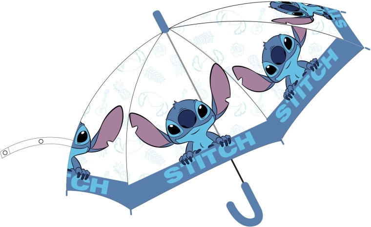 Disney Stitch prozirni kišobran - 1 komad