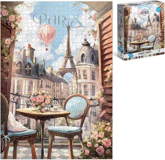 Puzzle Pariz 1000 dijelova 48 × 68 cm