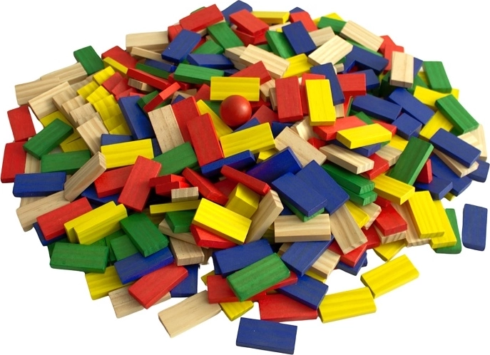 800 šarenih dijelova za beskrajne konstrukcije