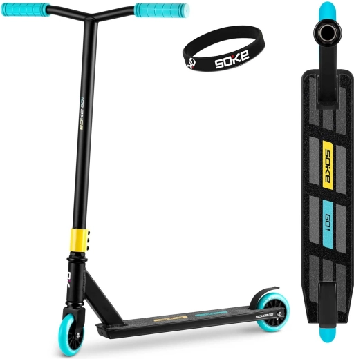 Freestyle romobil SOKE Go! žuto-plavi