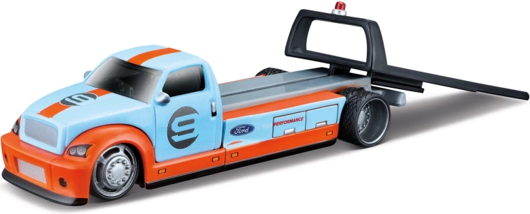 Maisto Flatbed 2019 Ford GT Heritage Edition svijetloplavi 1:64