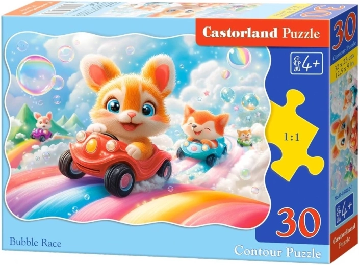 Castorland puzzle Utrka mjehurića 30 dijelova