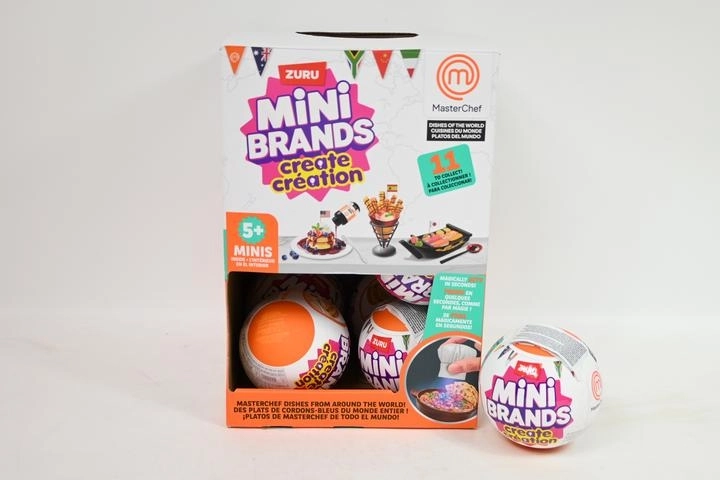 ZURU Mini Brands Create MasterChef iznenađujuća kugla