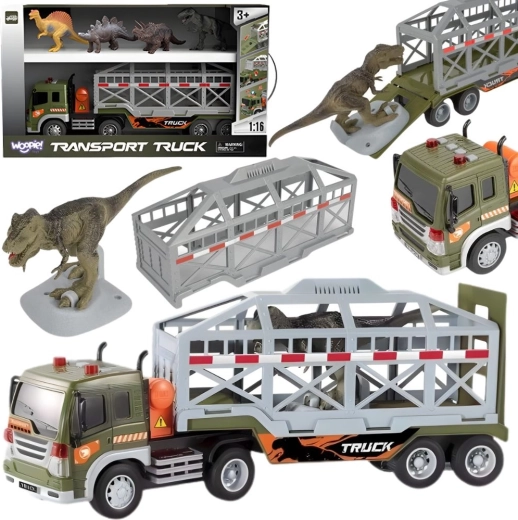 Woopie teretni kamion – transporter dinosaura sa svjetlima i zvukovima