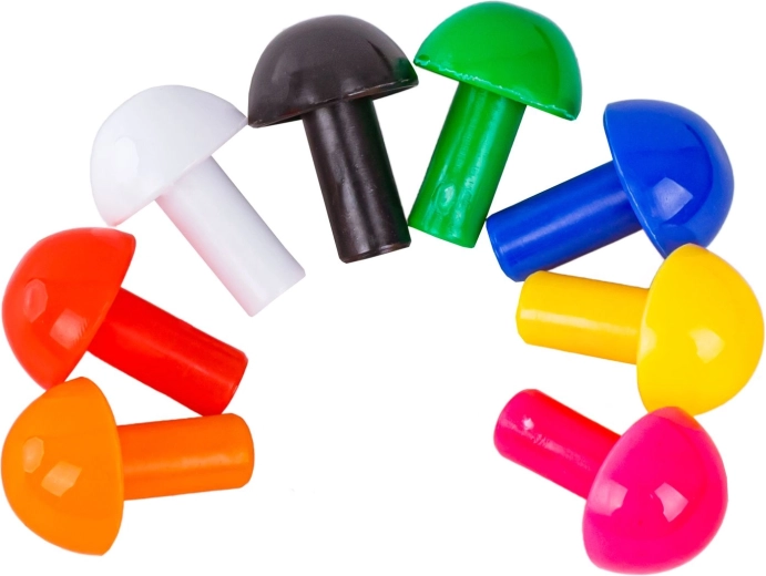 Colorful pegs for training quick perception