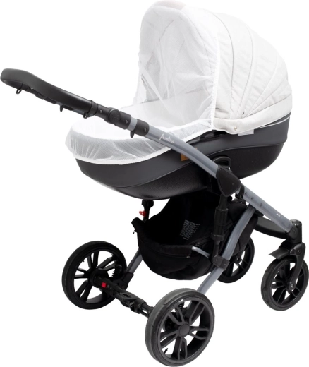 New Baby Basic Stroller Mosquito Net white