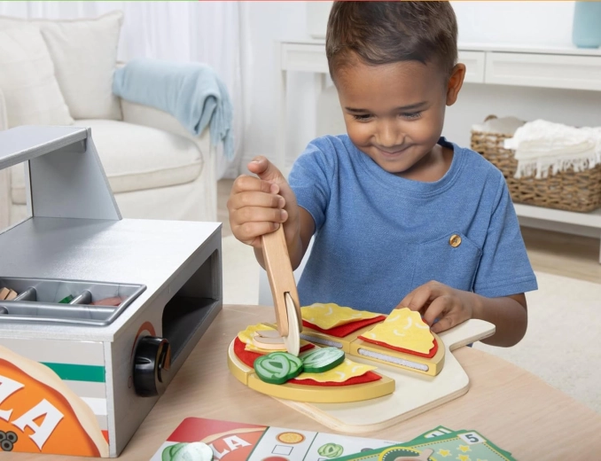Složite vlastitu pizzu od sastojaka na čičak