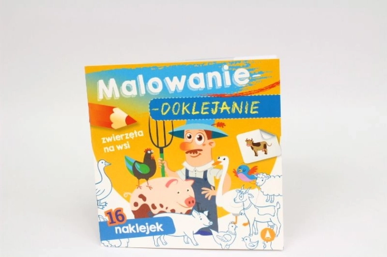 Bojanje i lijepljenje – Životinje na farmi
