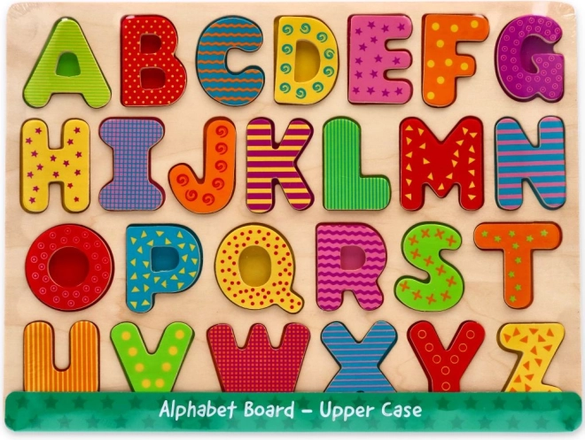 Drvene puzzle abeceda – velika slova