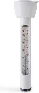 Thermometer included for monitoring water temperature