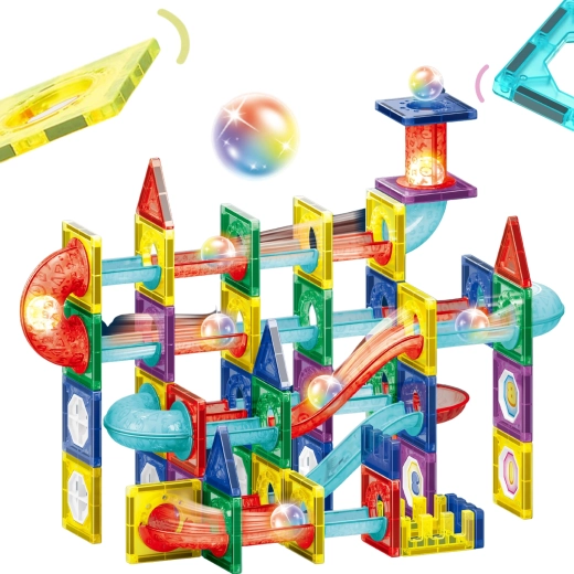 A marble run full of discovery