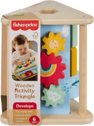 Drveni aktivni trokut Fisher-Price