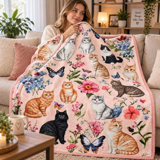 Charming cat pattern