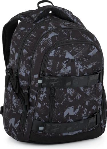 Bagmaster Nomad 25 student backpack black-grey