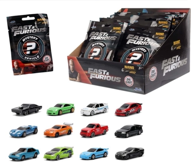 Jada Fast & Furious nano autić 4 cm (blind bag) - 1 komad