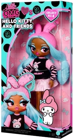 Fashion doll L.O.L. Surprise O.M.G. Hello Kitty and My Melody - 1 piece