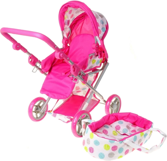 Storage basket and comfortable pushing