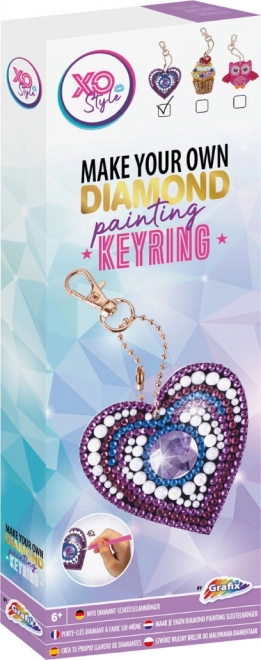 Dijamantno slikanje privjesak srce GRAFIX