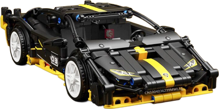 Konstruktor crnog sportskog automobila, 589 dijelova