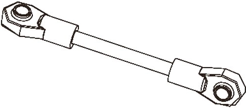 BL8 Servo Linkage Rod - 1 piece
