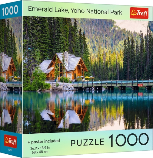Puzzle TREFL Emerald Lake 1000 dijelova