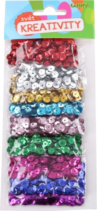 Set šljokica - 9 boja, 27 g