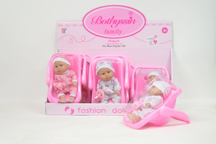 Mini figurice beba u nosiljci (6 kom)