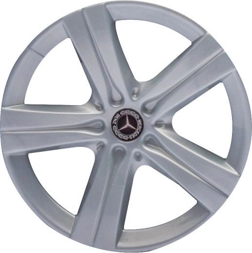 Silver wheel cover for Mercedes-Benz C-Class ride-on toy by JAMARA