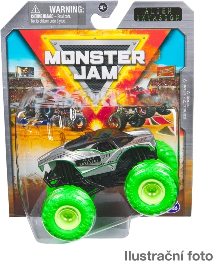 Monster Jam metalni model monster trucka 1:64 – asort