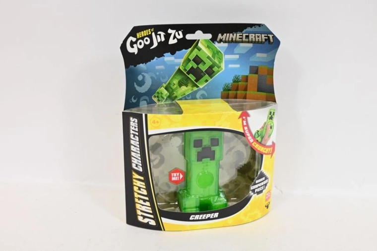 Heroes of Goo Jit Zu x Minecraft Creeper – stretchable figure