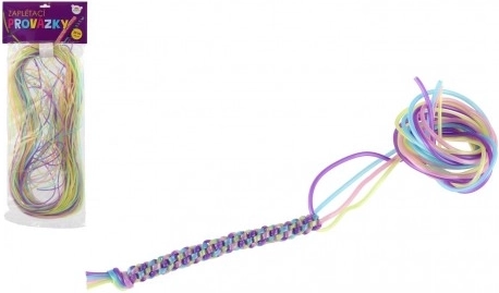 Šarene pletenice 100 cm – set 35 kom