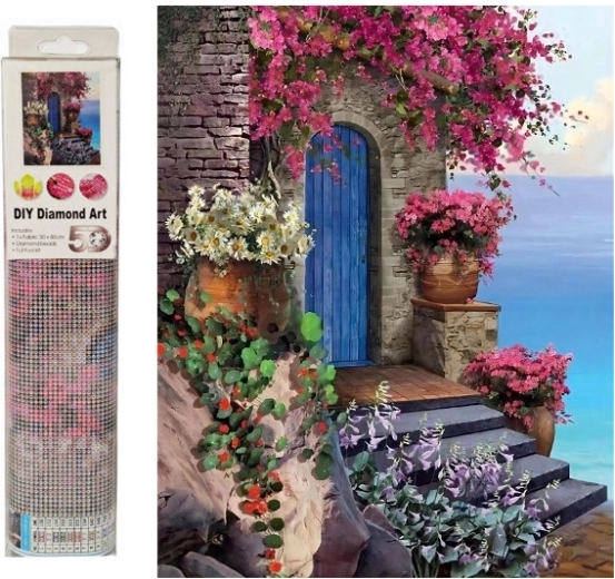 Dijamantna mozaika – Ulaz u kuću