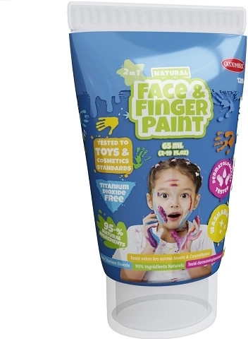 Boti Natural plava boja za oslikavanje prstima i lica 65 ml