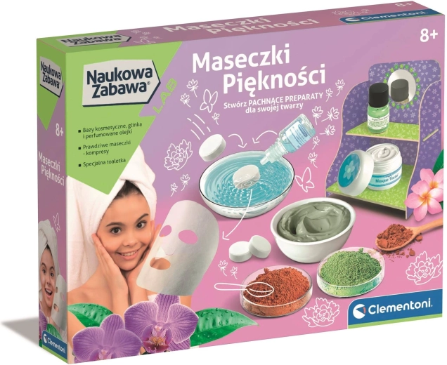 Znanstveni set kozmetičkih maski