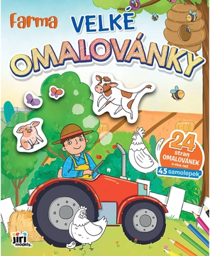 Velike bojanke Farma