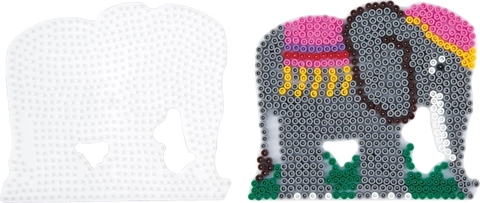 Hama midi podloga za peglanje perlica slon