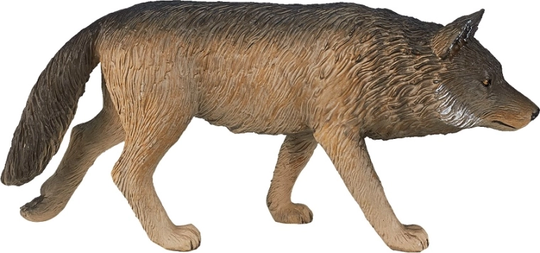 Mojo figurica šumskog vuka – u hodu